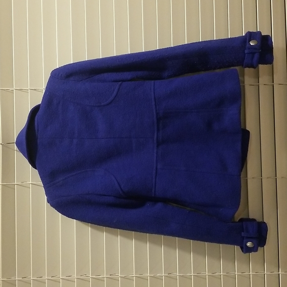 Royal Blue Pea Coat - Picture 5 of 8